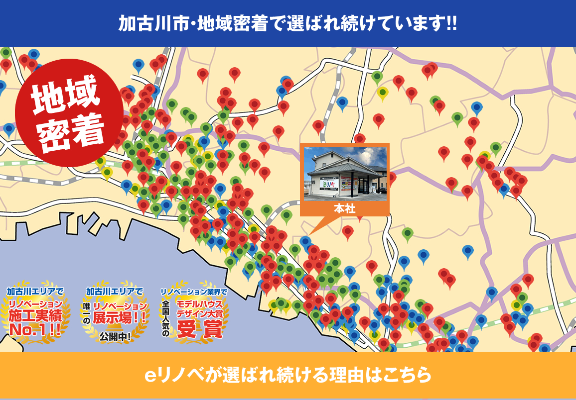 eリノベが選ばれる理由