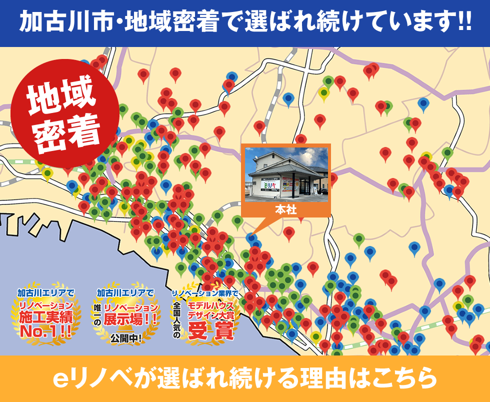 eリノベが選ばれる理由
