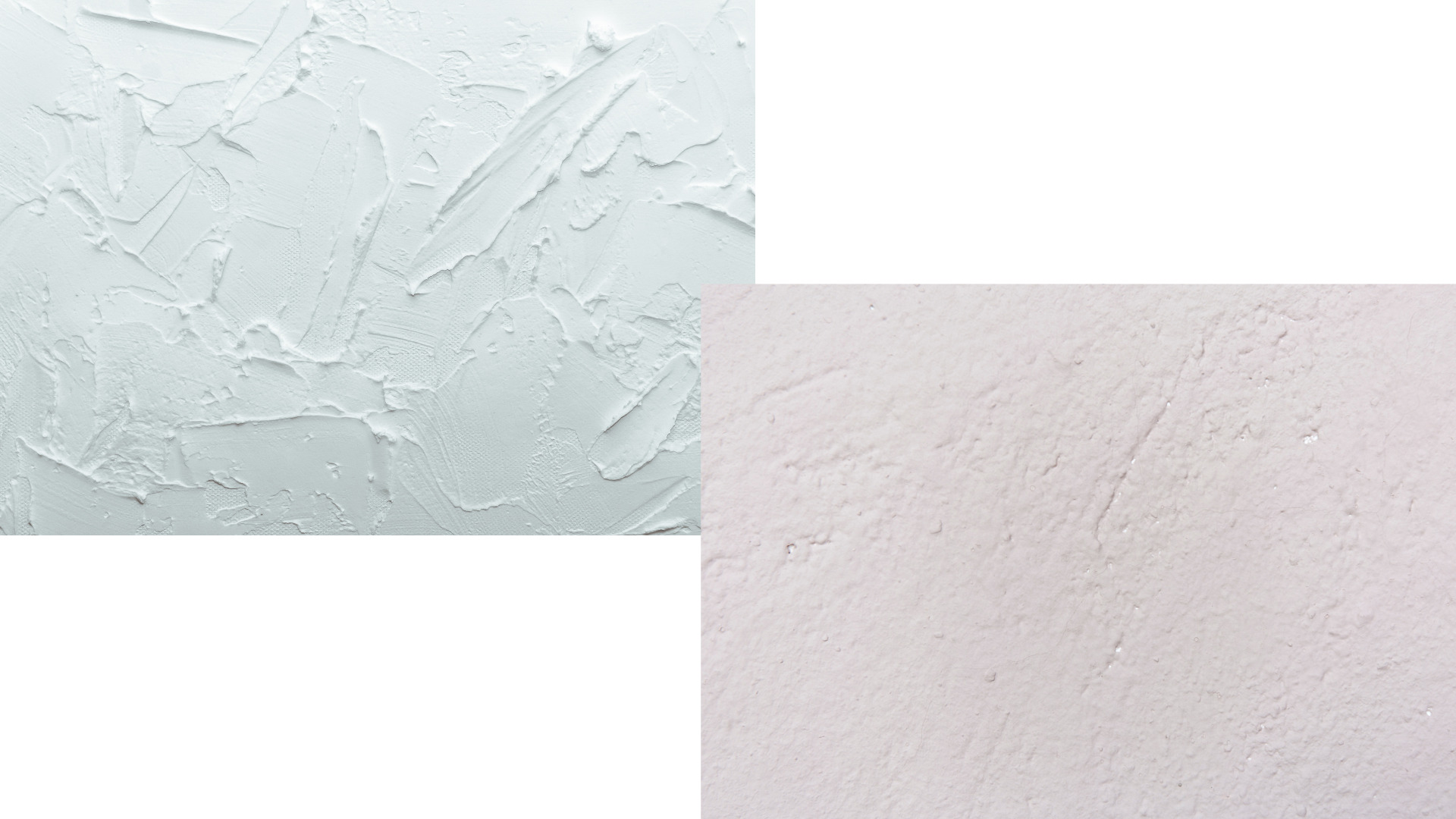 漆喰と珪藻土の壁